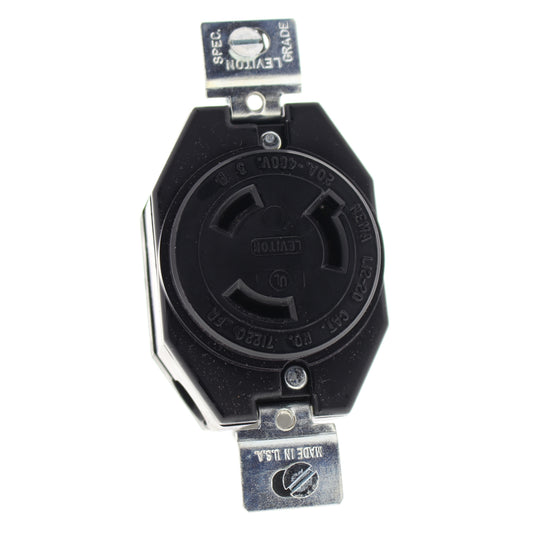 10 Oldstyle Leviton Twist Turn Locking Receptacles Outlet L12-20R 20A 480V 2380