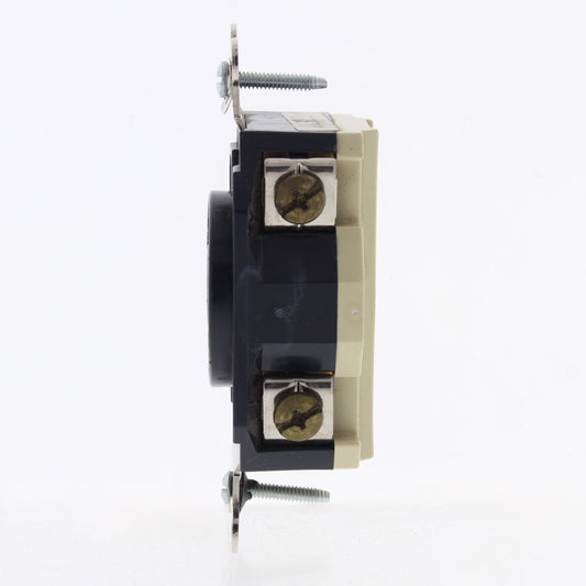 Leviton 2460-065 Turn Locking Receptacle Outlet Bulk L20-20R 20A 347/600V 3?Y