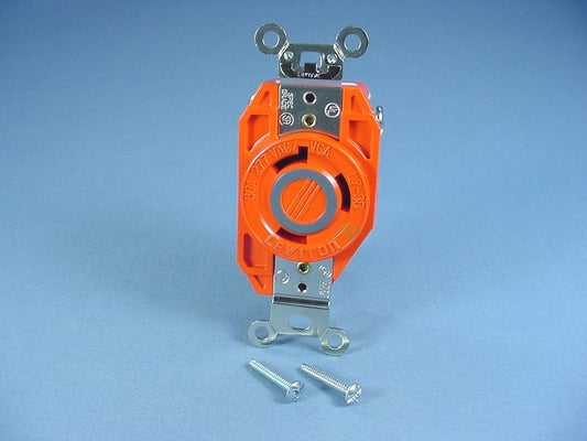 Leviton L7-30 Iso Ground Locking Receptacle Twist Lock Outlet 30A 277V 2630-IG