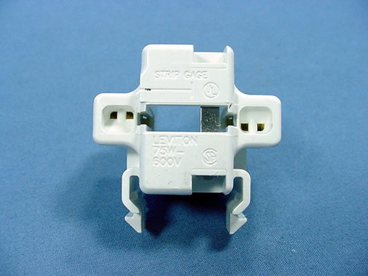 LEV Compact Fluorescent Lampholder Socket 2Pin GX23 Horizontal Snap-In 26720-100