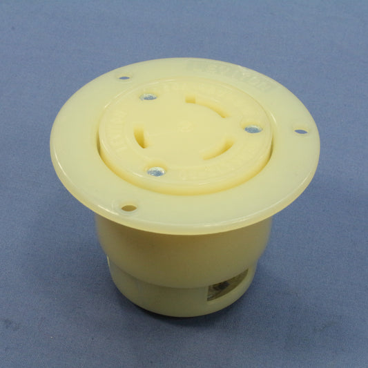 Leviton Twist Turn Locking Flanged Outlet Receptacle L12-30R 30A 480V 3� 2686