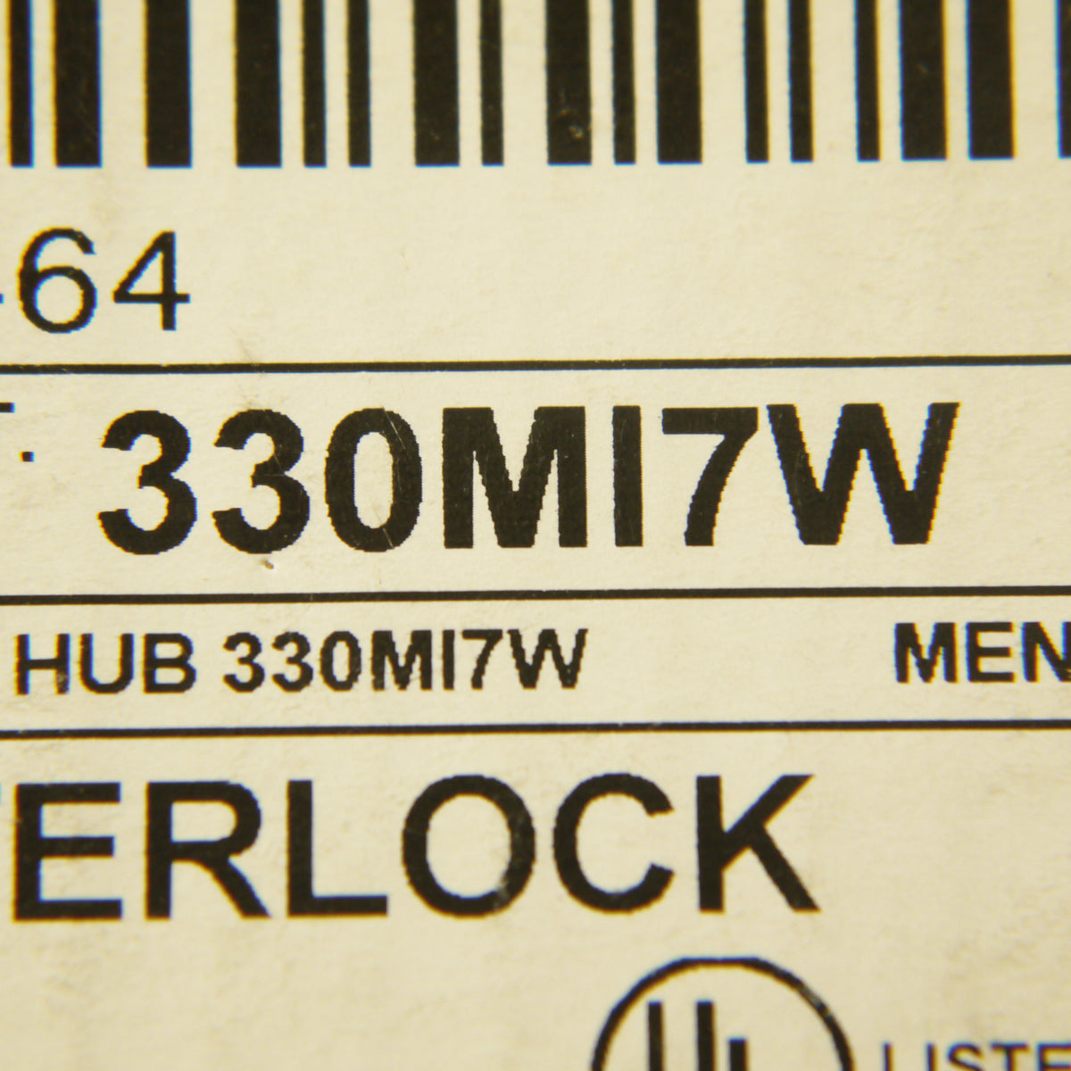 Leviton Pin & Sleeve Non-Fused Mechanical Interlock Switch 30A 240V 330MI7W