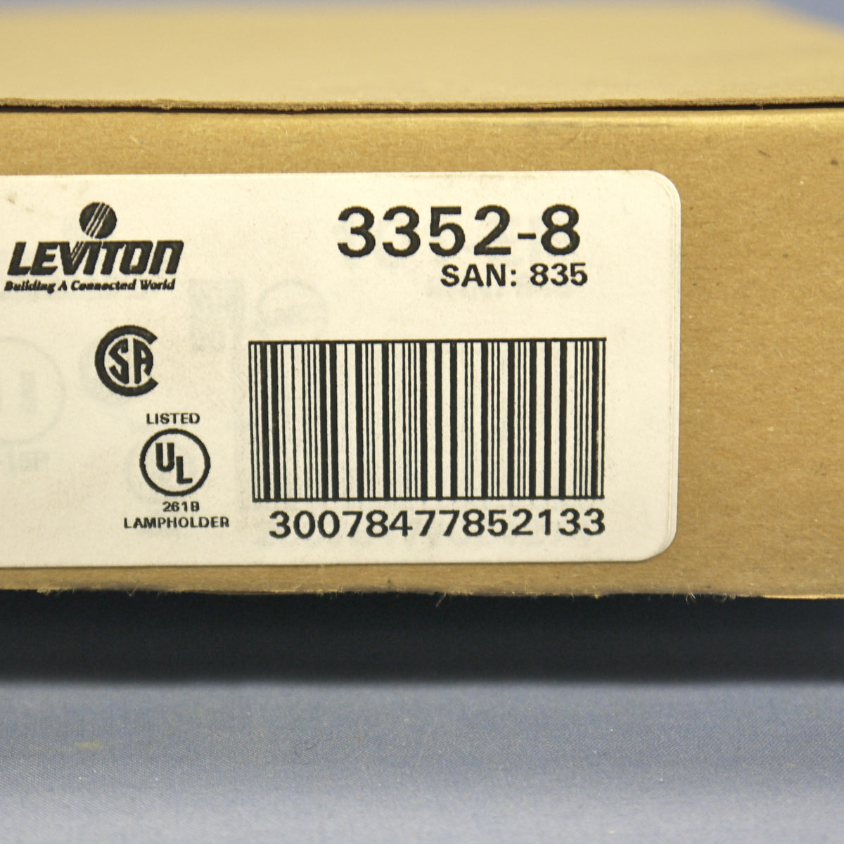 5 Leviton Phenolic Lamp Holders Light Sockets Hickey E26 Medium Base 3352-8
