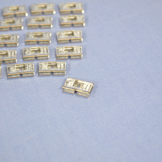 50 Leviton 2-Position Bridging Clips for Split M Phone Wiring Blocks 40067-BC