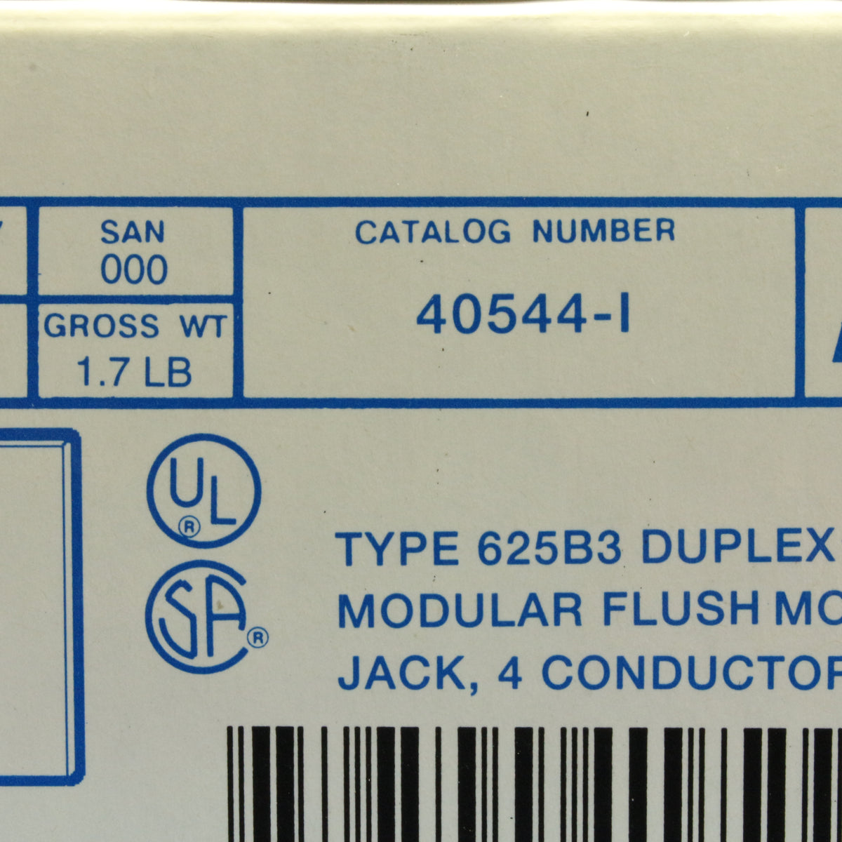 10 Leviton Ivory Duplex Phone Jacks Midway Wall Plate 4-Wire Telephone 40544-I