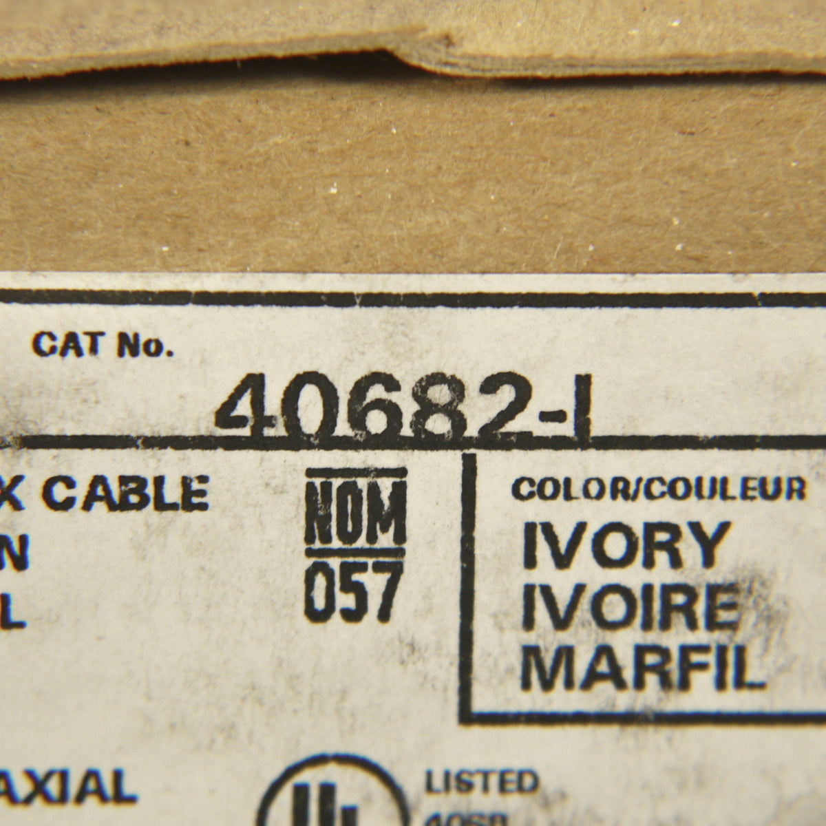 10 Leviton Ivory Decora Dual CATV Coaxial Cable Jack Wall Plates Duplex 40682-I