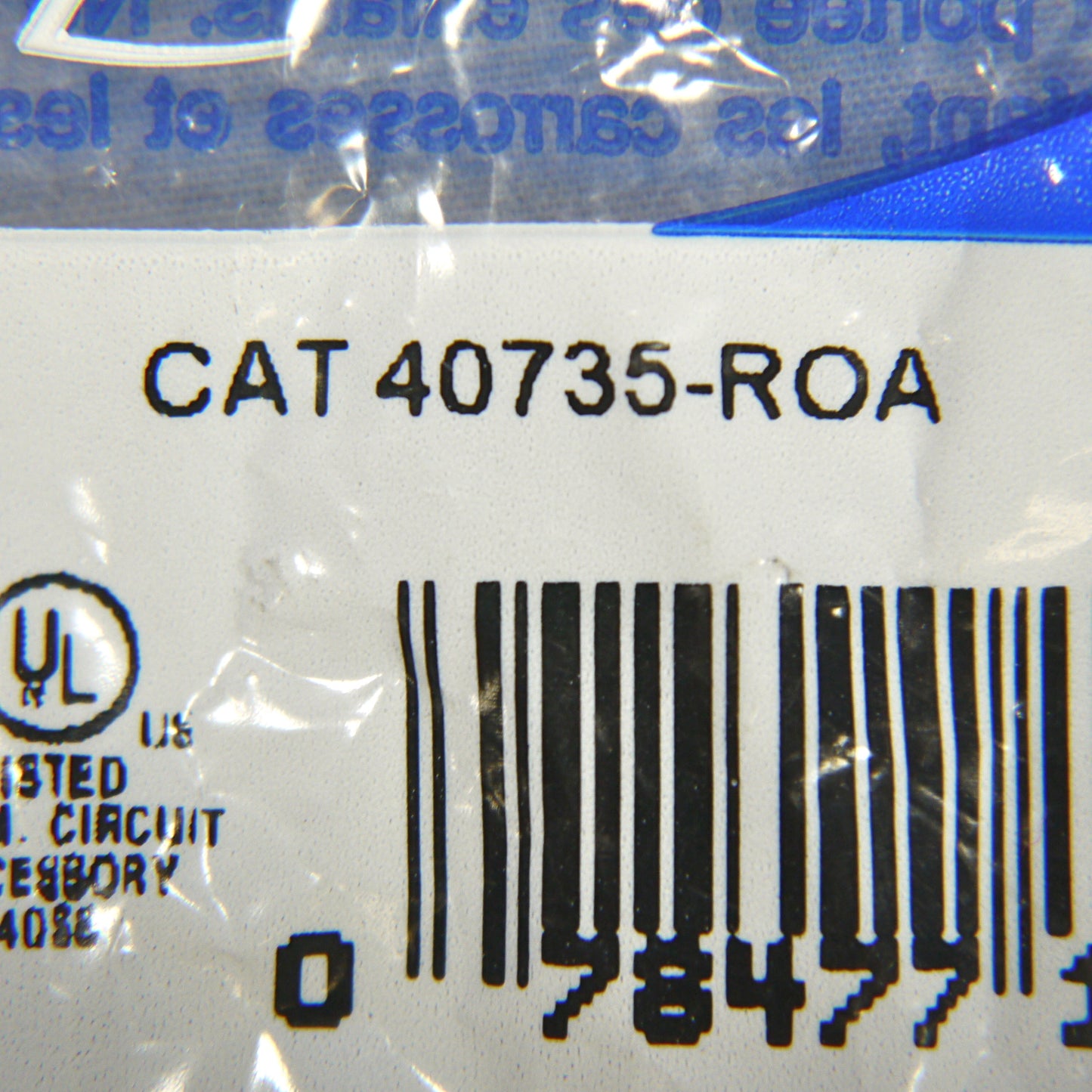 Leviton Quickport Almond RCA Stereo Audio Gold Jack Orange Stripe 40735-ROA