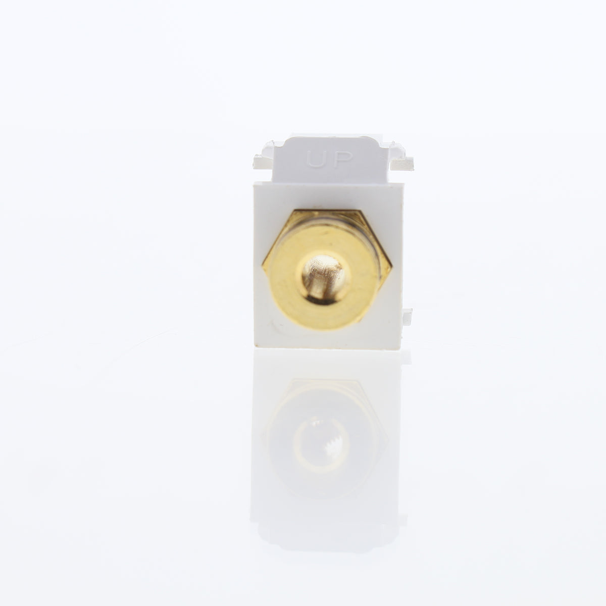 Leviton Black/White Quickport Banana Jack 40837-BWE