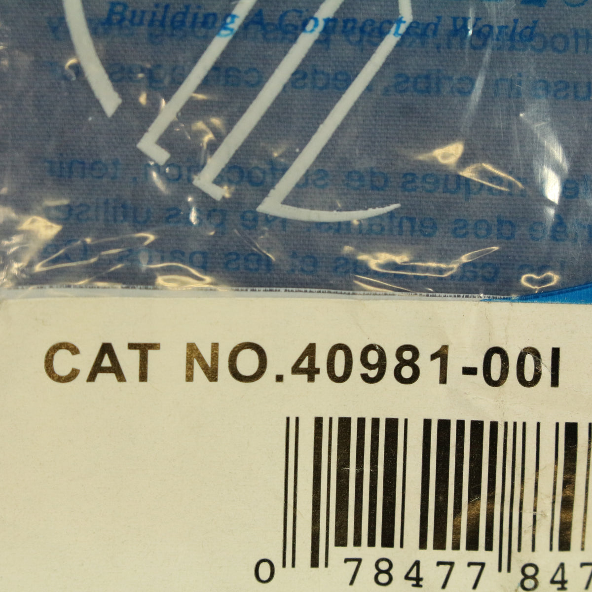 Leviton 40981-I Ivory Cable Jack Wallplate F-Type Coaxial Video Connector Cover