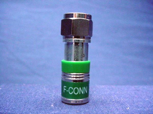 Leviton 40985-CPF Green Universal Compression F-Type Connectors Coax Cable 100pk