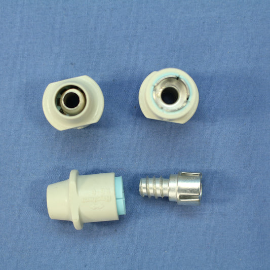 100 Leviton Twist-On RG6 Coaxial Cable Ends Connectors RG6 Quad Shield 40985-HQ6