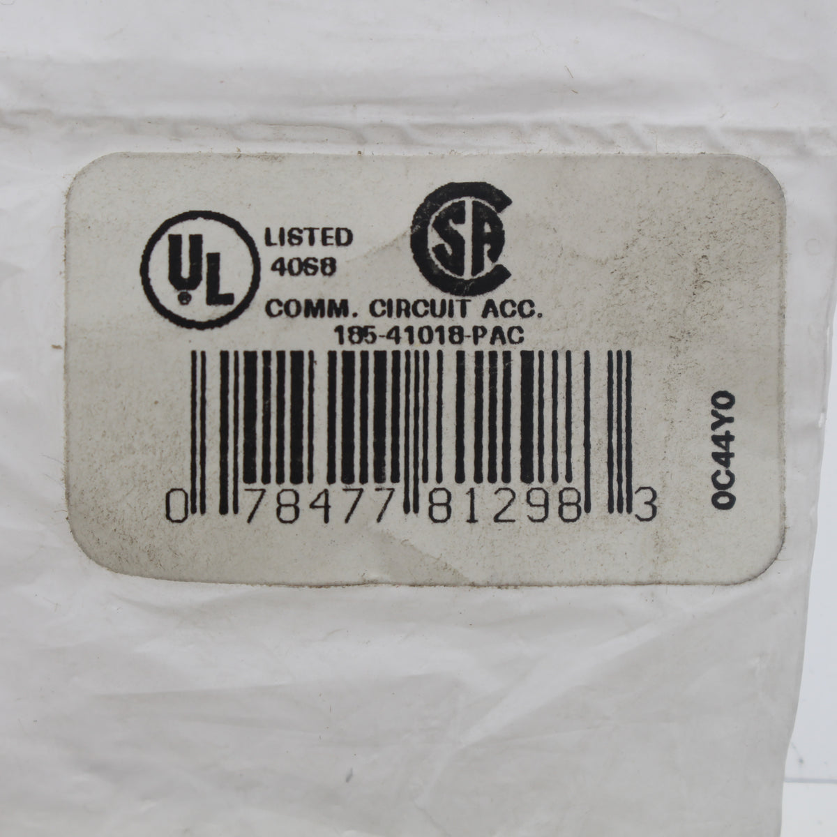 Leviton 41018-PAC Type 625A3 Keyed Quick Jack 6-Position 6-Conduct Surface Mount