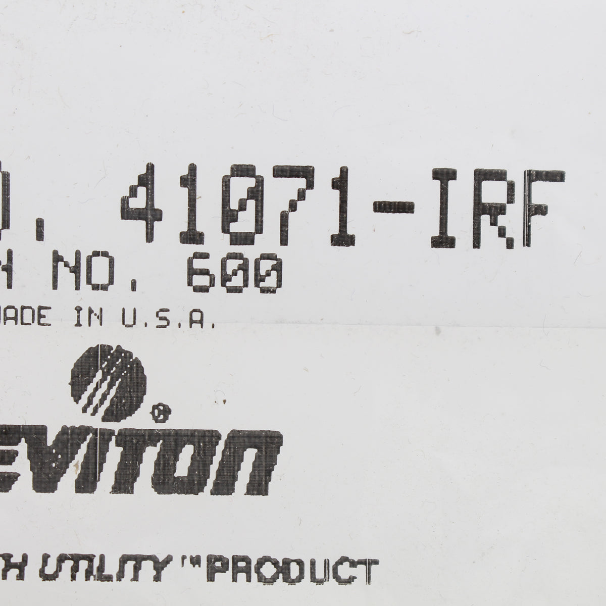 Leviton 41071-IRF Single Quickport Adapter