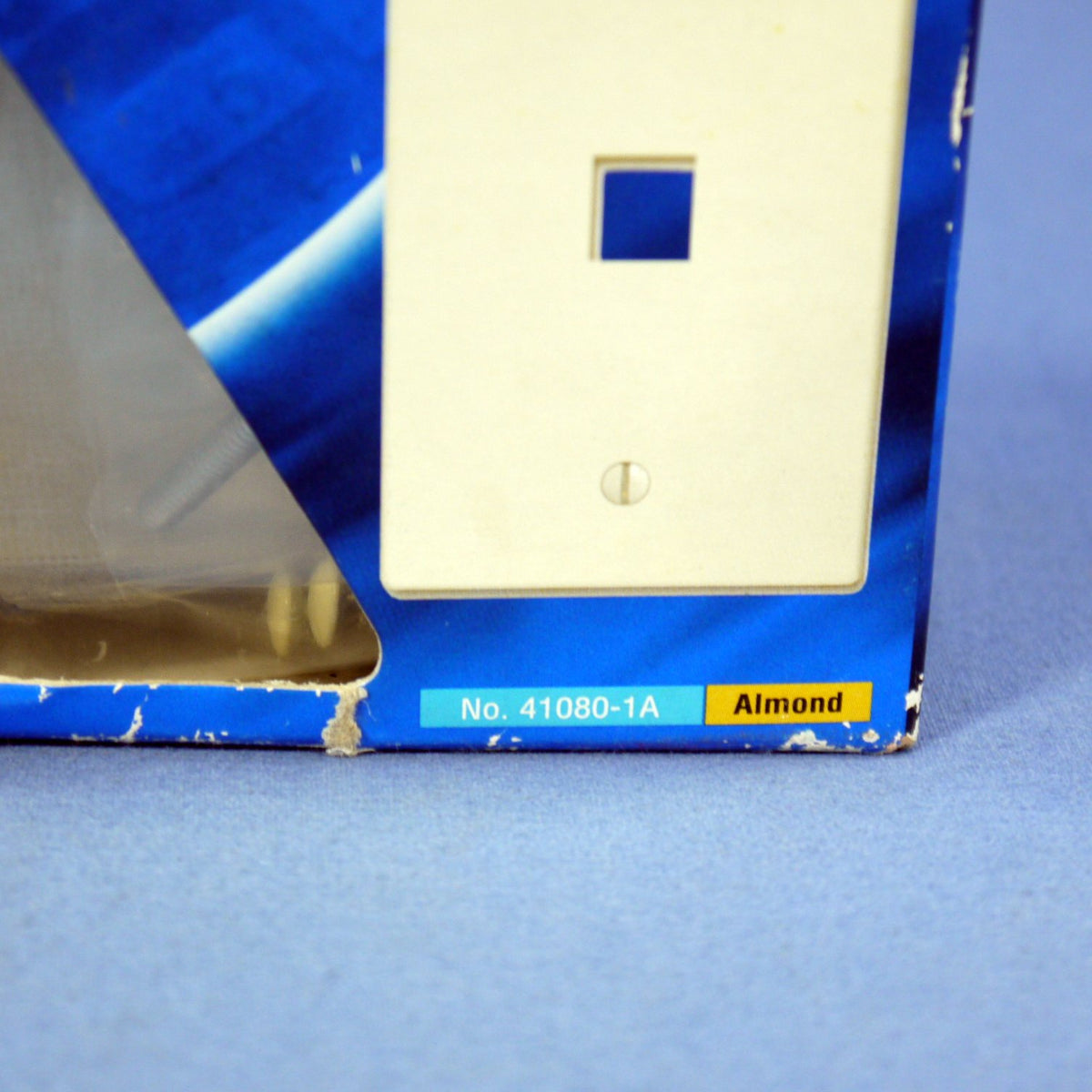 Leviton 41080-1AP Almond 1-Gang 1-Port Unbreakable Nylon Wallplate Cover 5pcs