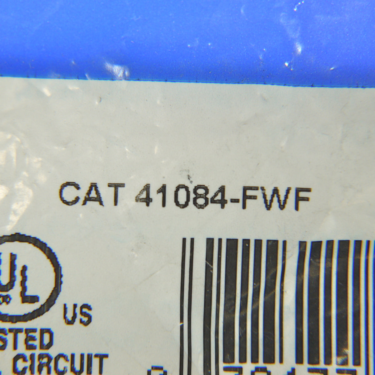 Leviton White Quickport Coaxial Video Cable Jack 75-Ohm w/ Blue Center 41084-FWF