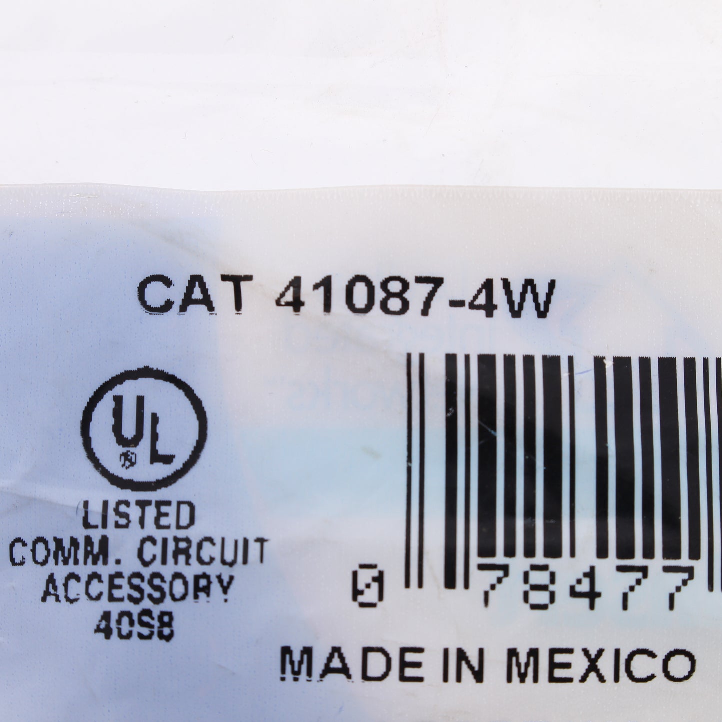 Leviton 41087-4W White Snap-In 4-Port Duplex Style 106 Insert Wallplate Cover