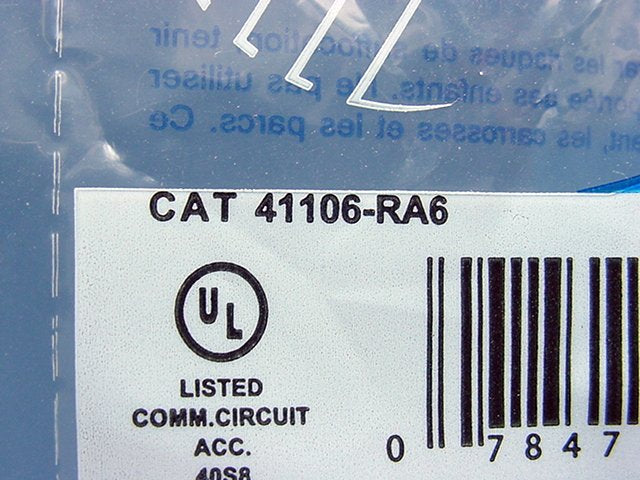 Leviton Almond Quickport 6-Wire Snap-In Phone RJ11 Telephone Jack 41106-RA6
