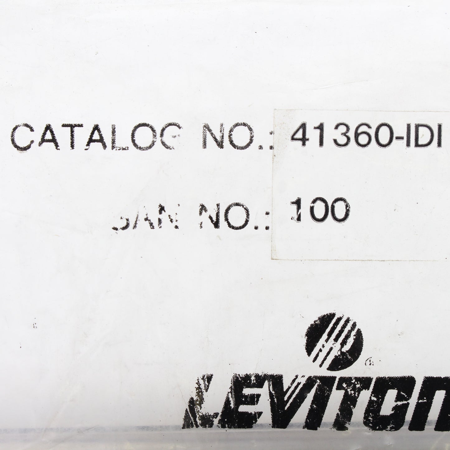 Leviton 41360-IDI Ivory Duplex 8-Wire Phone Jack Wallplate