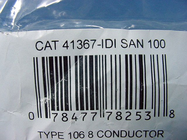 Leviton Duplex Ivory Phone Jack 110-Type Voice 8-Wire Cat 3 Type 106 41367-IDI