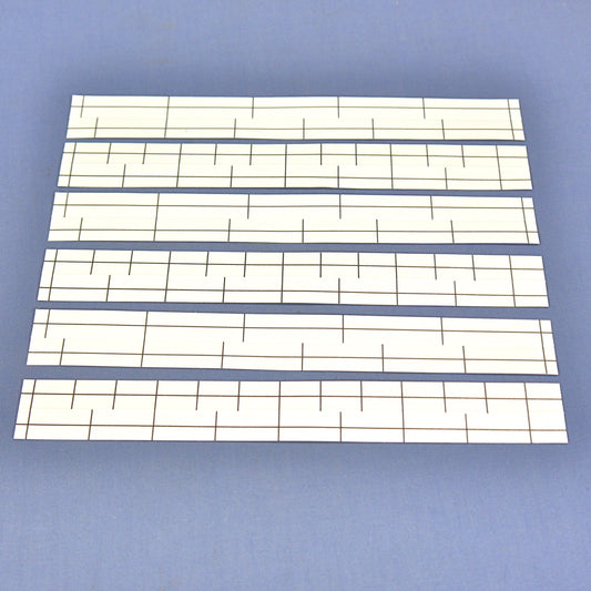 12 Leviton White Labels for Cat 5e 110-Type Telephone Wiring Base Lined 41LBL-W