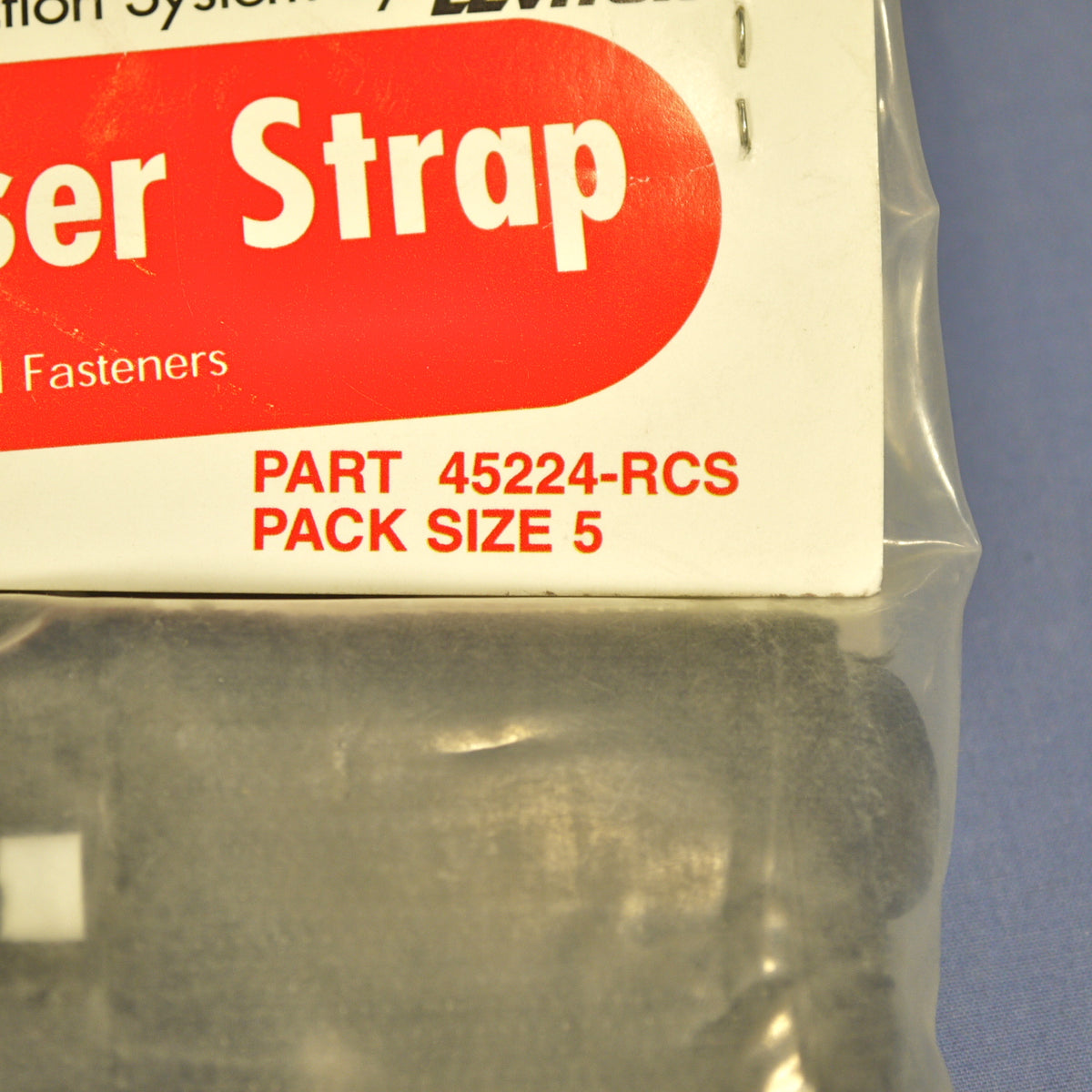 5 Leviton Hook and Loop Patch Cord Cable Vertical Tie Straps 3"-9" 45224-RCS