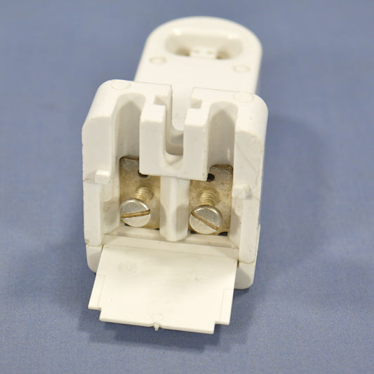 Leviton 465-LONG High Output Fluorescent Lampholder T8 T12 Horizontal Fixed End