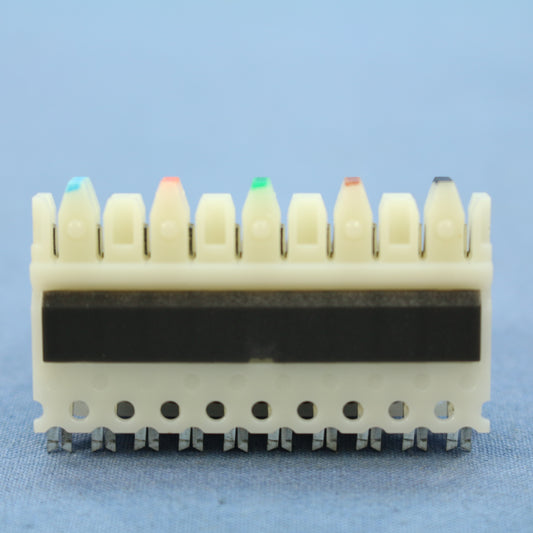 10 Leviton C-5 Connector Blocks 110-Type Base Terminal Patch Cat 5e 49105-IDC