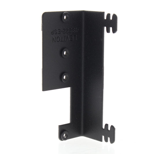 Leviton 49222-ESP Black QuickPort Modular Furniture Bracket