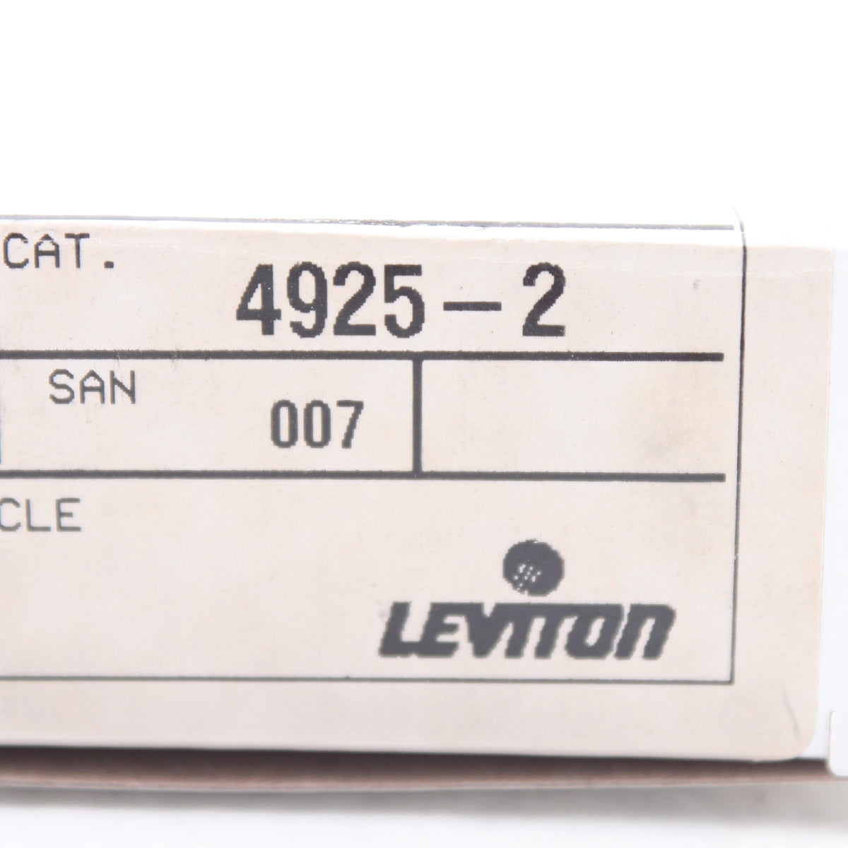 Leviton 4925-2 Gray Weather Resistant Outdoor Receptacle Outlet Wall Plate Cover