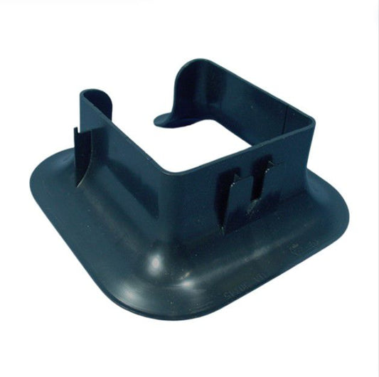 Leviton 49265-FN4 VersiDuct Bend-Radius Compliant Funnel Cable Management Saddle