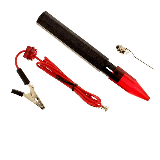 Leviton Battery Operated Electrical Continuity Tester with Alligator Clip 49661