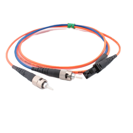 1M Fiber Optic Uplink Multi-Mode Duplex Patch Cable Cord MT-RJ ST 498MT-M01