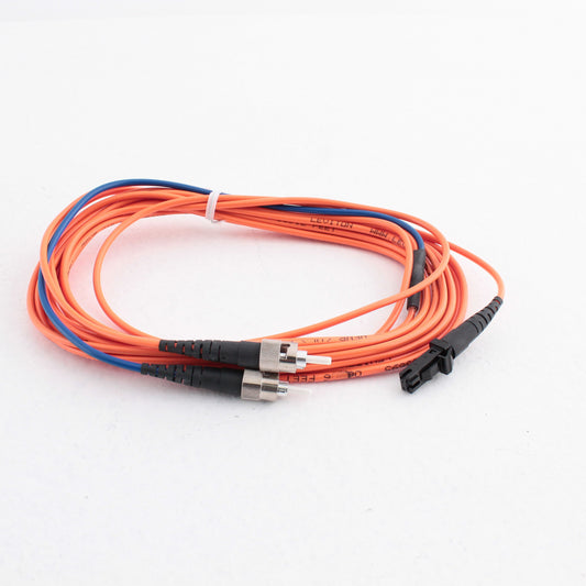5M Fiber Optic Uplink Multi-Mode Duplex Patch Cable Cord MT-RJ ST 498MT-M05