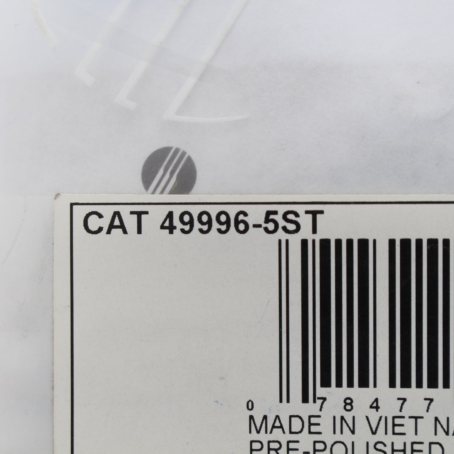 Leviton 49996-5ST ST Black FastCAM Multimode Pre-Polished Connector OM2
