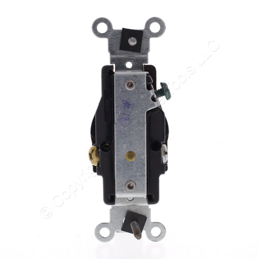 Leviton 5088 Brown Straight Blade Commercial Grade Grounding Receptacle 15A 125V