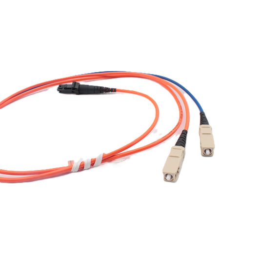1M Fiber Optic Uplink Multi-Mode Duplex Patch Cable Cord MT-RJ SC 50 50DCM-M01