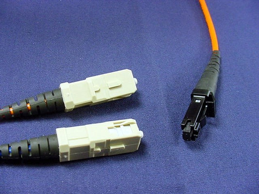 3M Fiber Optic Uplink Multi-Mode Duplex Patch Cable Cord MT-RJ SC 50 50DCM-M03