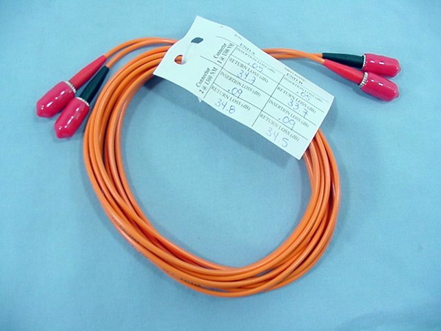 Leviton 50DST-M03 3M Fiber Optic Uplink Multi-Mode Duplex Patch Cable Cord ST