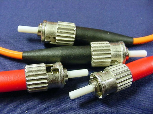 5M Fiber Optic Uplink Multi-Mode Duplex Patch Cable Cord ST ST 50mic 50DST-M05