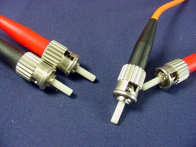 10M Fiber Optic Uplink Multi-Mode Duplex Patch Cable Cord ST ST 50mic 50DST-M10