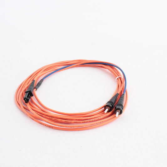 5M Fiber Optic Uplink Multi-Mode Duplex Patch Cable Cord MT-RJ ST 50 50DTM-M05