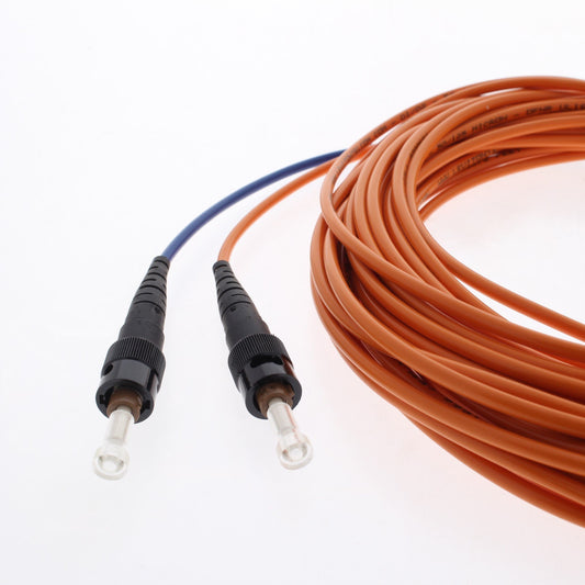 10M Fiber Optic Uplink Multi-Mode Duplex Patch Cable Cord MT-RJ ST 50 50DTM-M10