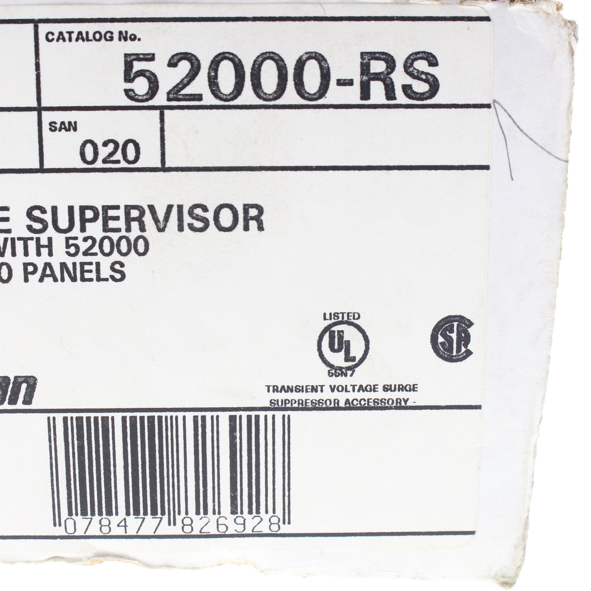 Leviton 52000-RS Black TVSS Remote Supervisor for use with 52000 & 57000 Panels