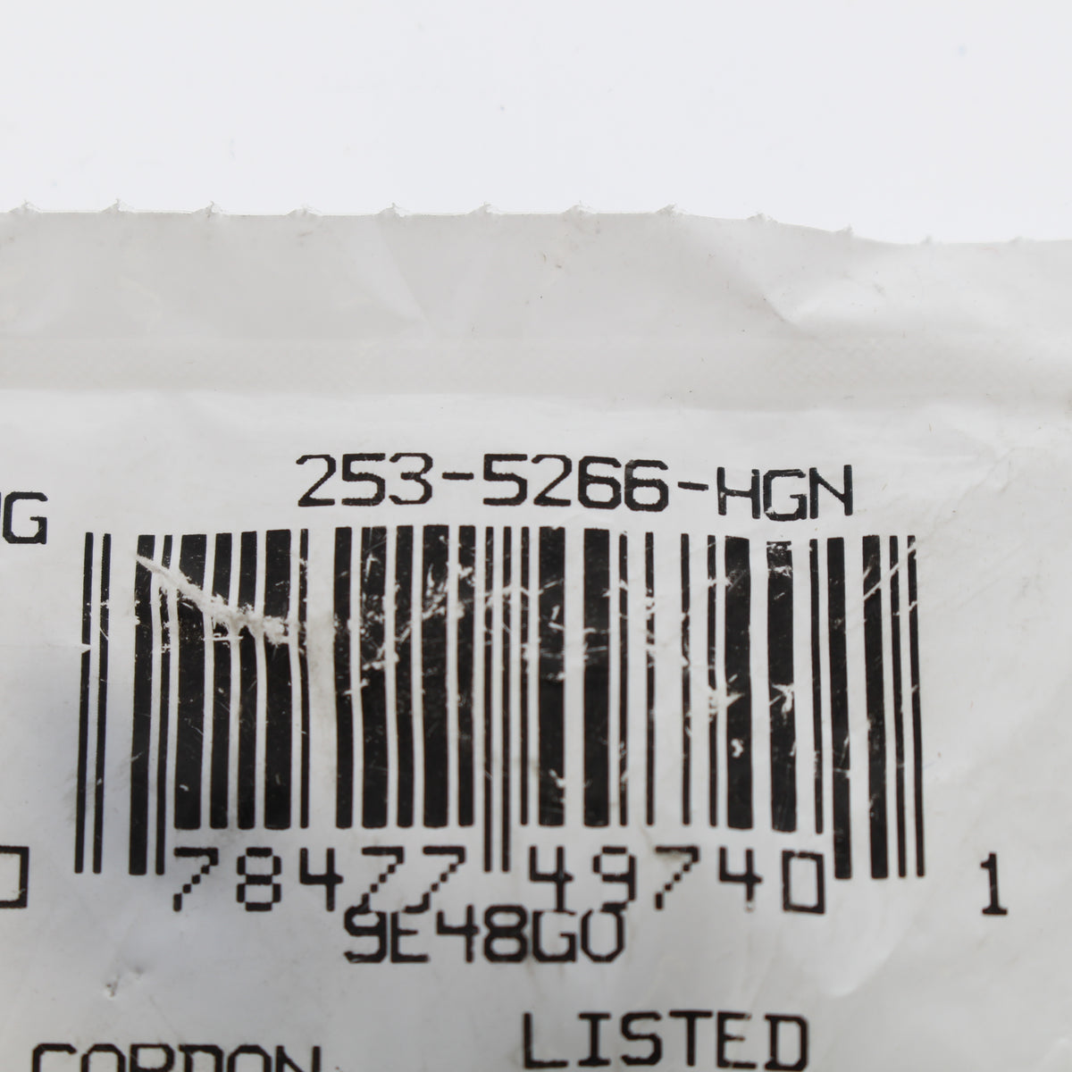 Leviton 5266-HGN Hospital Grade Plug 5-15P 15A 125V 3-Prong Electrical Connector