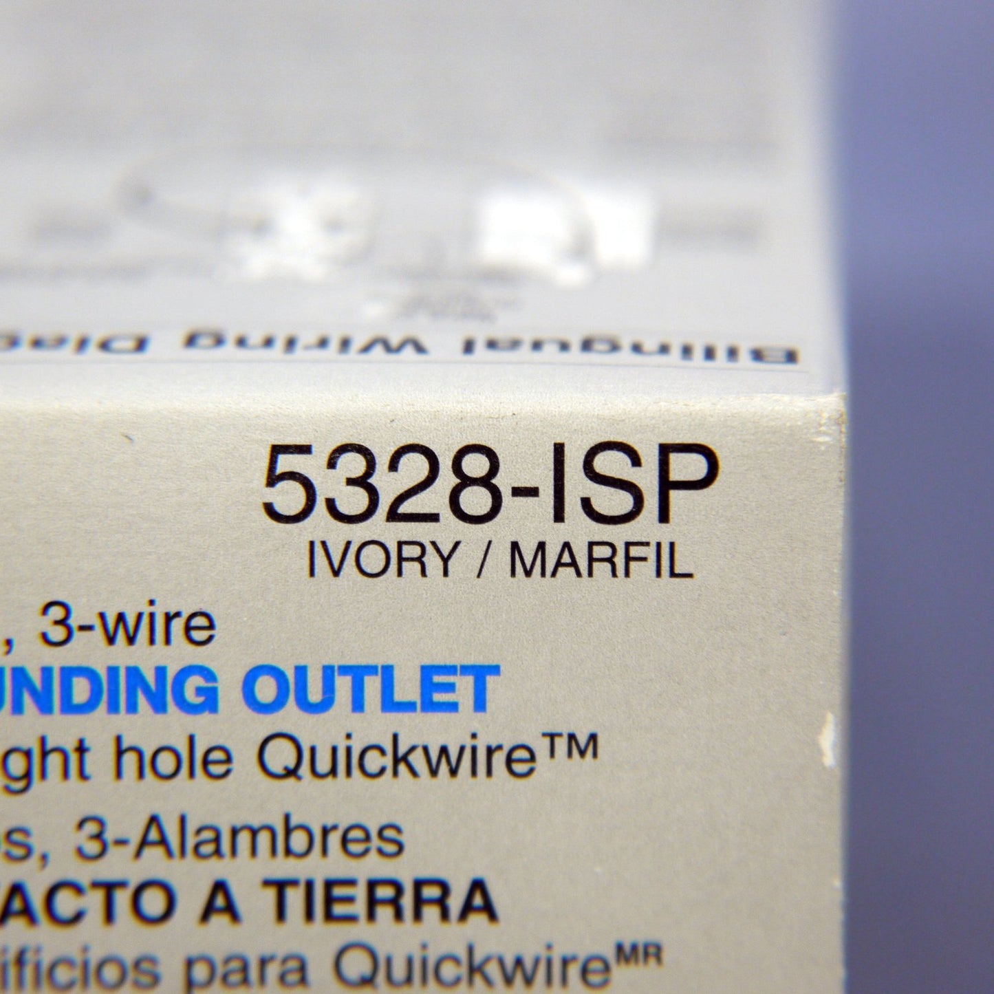 Leviton Ivory Decora Receptacle Duplex Outlet Nema 5-15R 15A 125V 5328-I Boxed