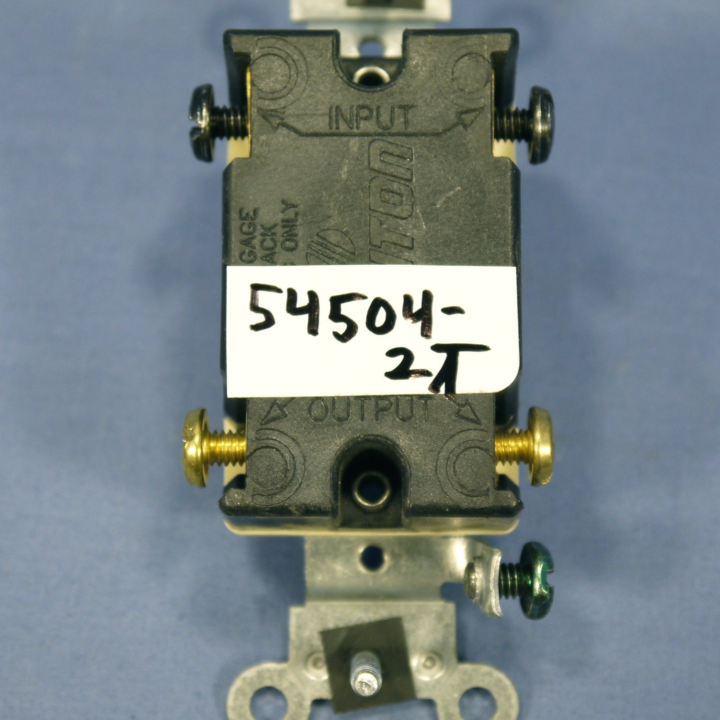 Leviton 54504-2T Light Almond 4-Way Commercial Smooth Toggle Light Switch 15A