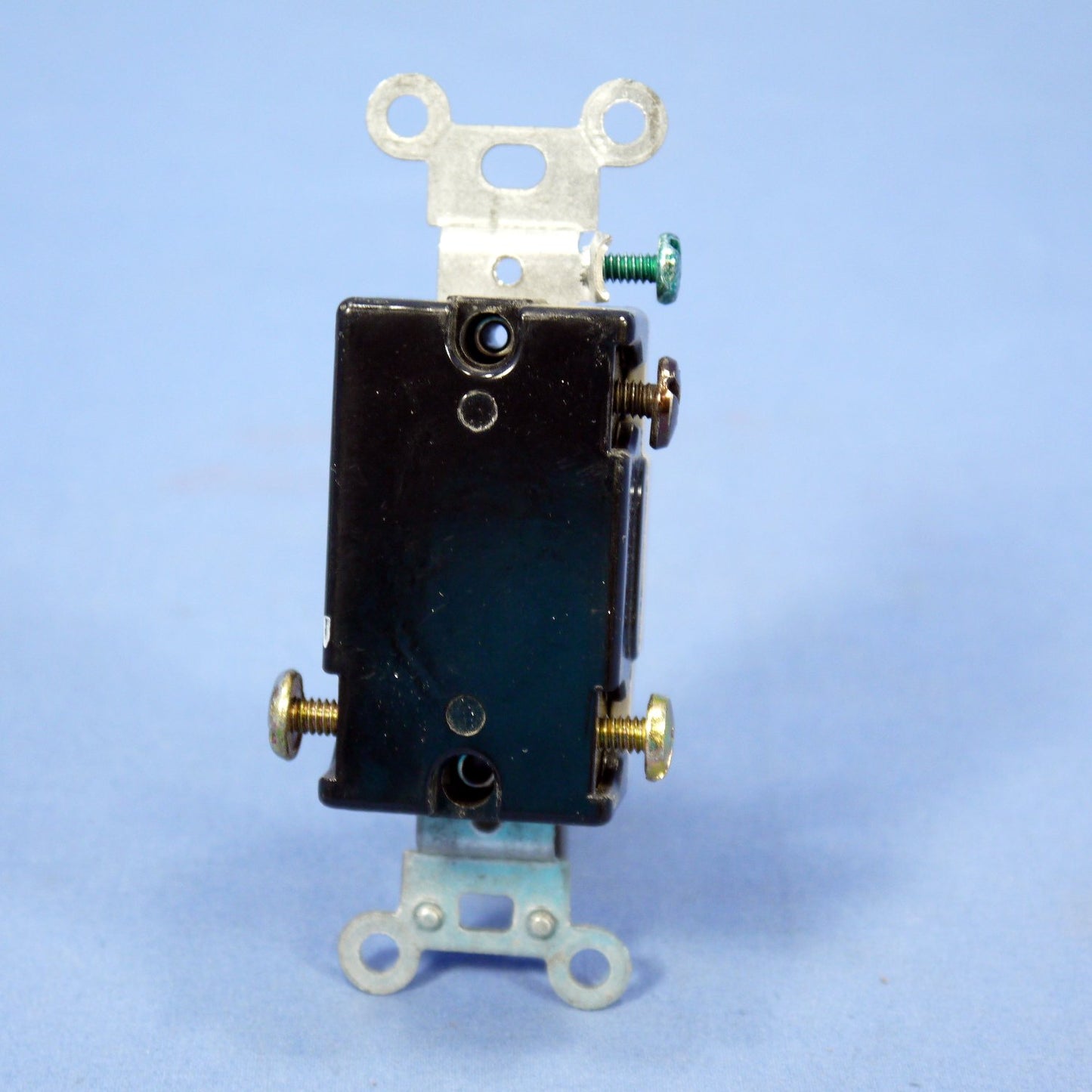 Leviton 54523-2GY Gray 3-Way Commercial Framed Toggle Switch 20A Boxed