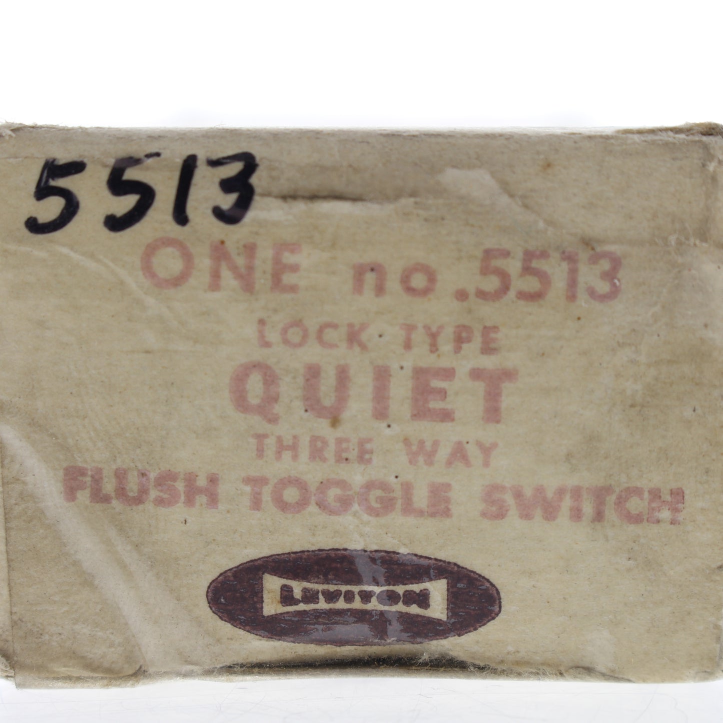 Leviton 5513 Brown Spec Grade 3-Way Tamper Resistant Locking Light Switch 15A