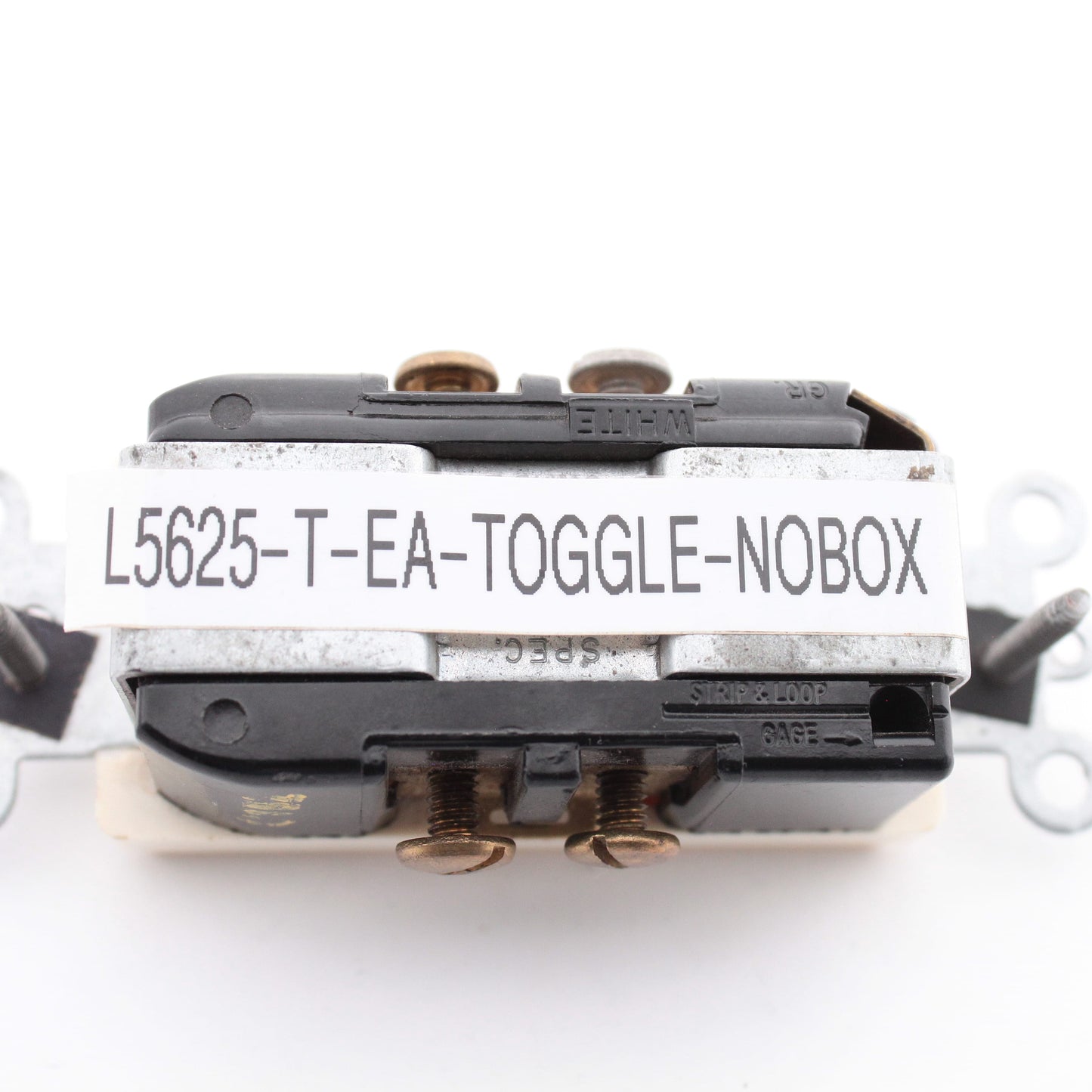 Leviton 5625-T Light Almond Decora Toggle Switch Receptacle Rocker Outlet 15A