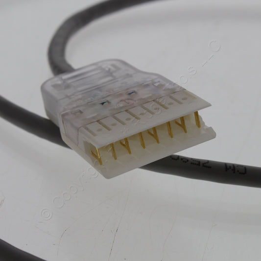 Leviton 5G240-5S 5e Gray 5ft GIGAMAX 110 Ethernet Cable Data Center Patch Cord